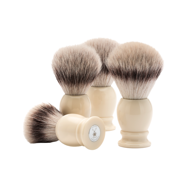 MÜHLE Classic Faux Ivory Silvertip Fiber Shaving Brush #3