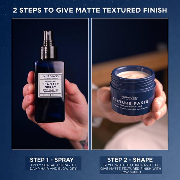 Murdock London Texture Paste | Unique Textured Low-Sheen Finish | 1.76 Oz #6