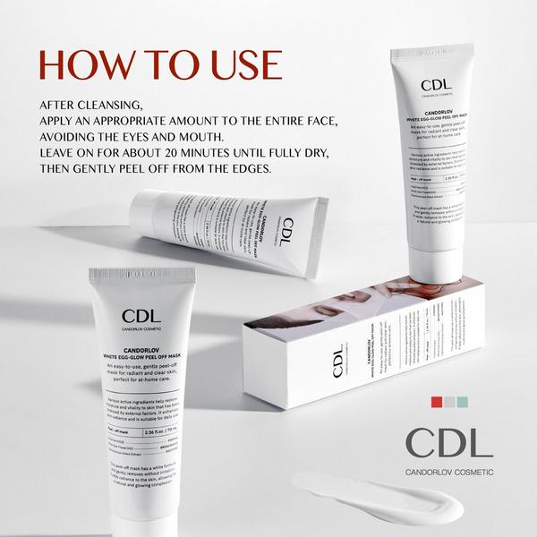 Candorlov White Egg-Glow Peel Off Mask #6