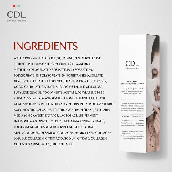 Candorlov White Egg-Glow Peel Off Mask #8
