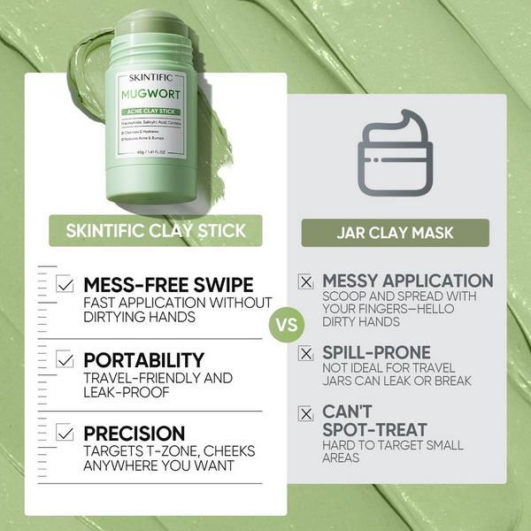 Skintific Mugwort Acne Clay Stick #6