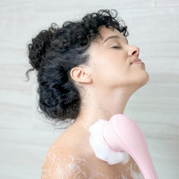 Blushly Cleansing & Exfoliating Body Brush with Heads-Marble Edition #2