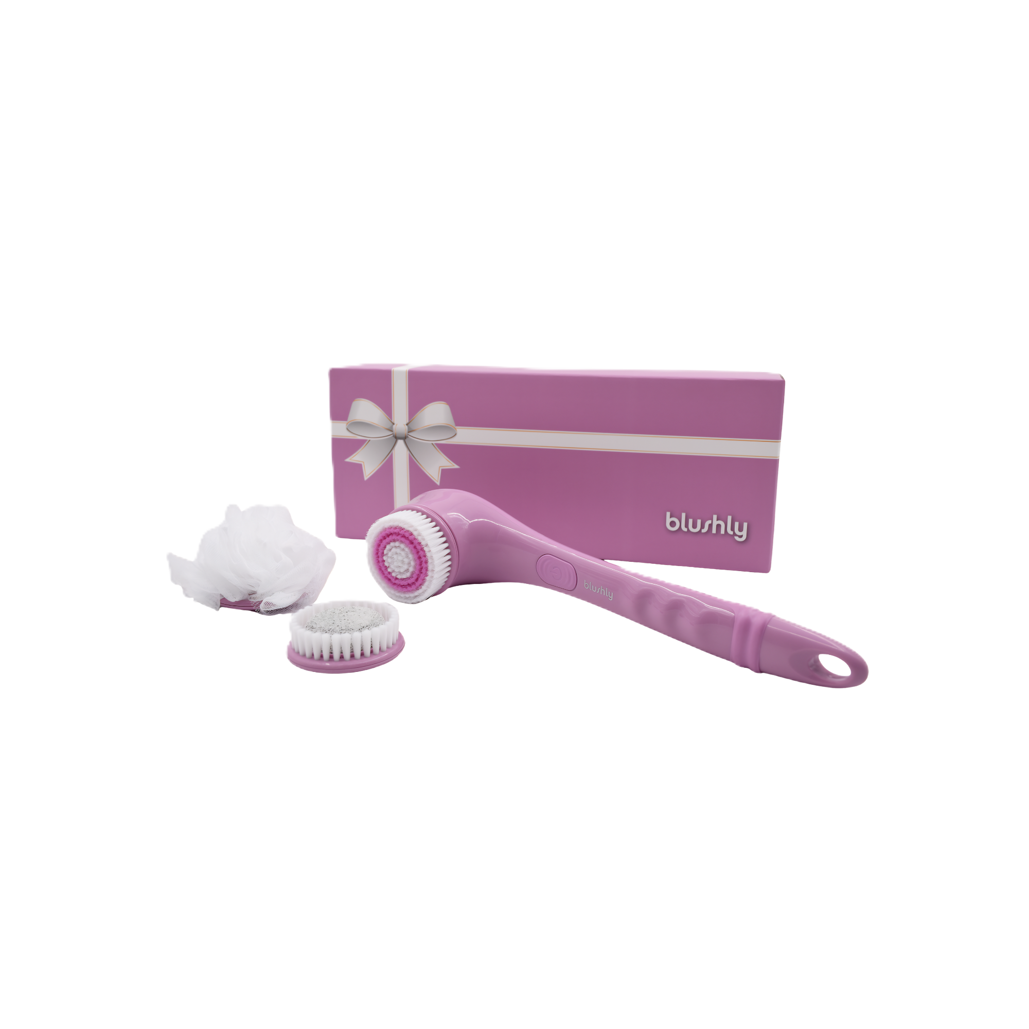 Blushly Cleansing & Exfoliating Body Brush with Heads-Solid Edition #1