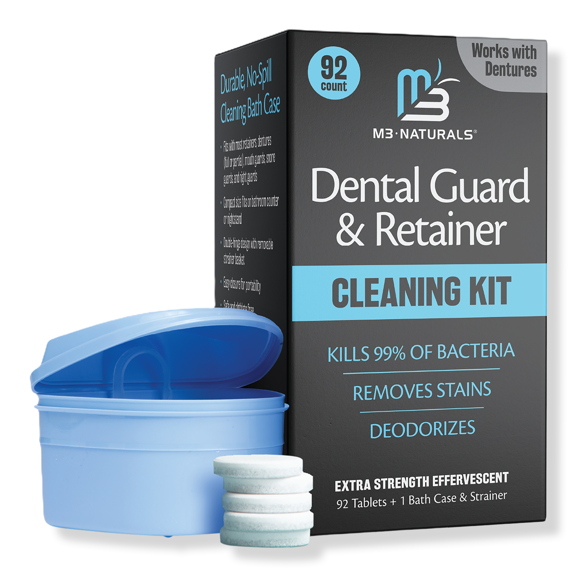 M3 Naturals Dental Guard & Retainer Cleaning Set #1