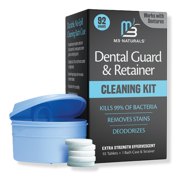 M3 Naturals Dental Guard & Retainer Cleaning Set #1