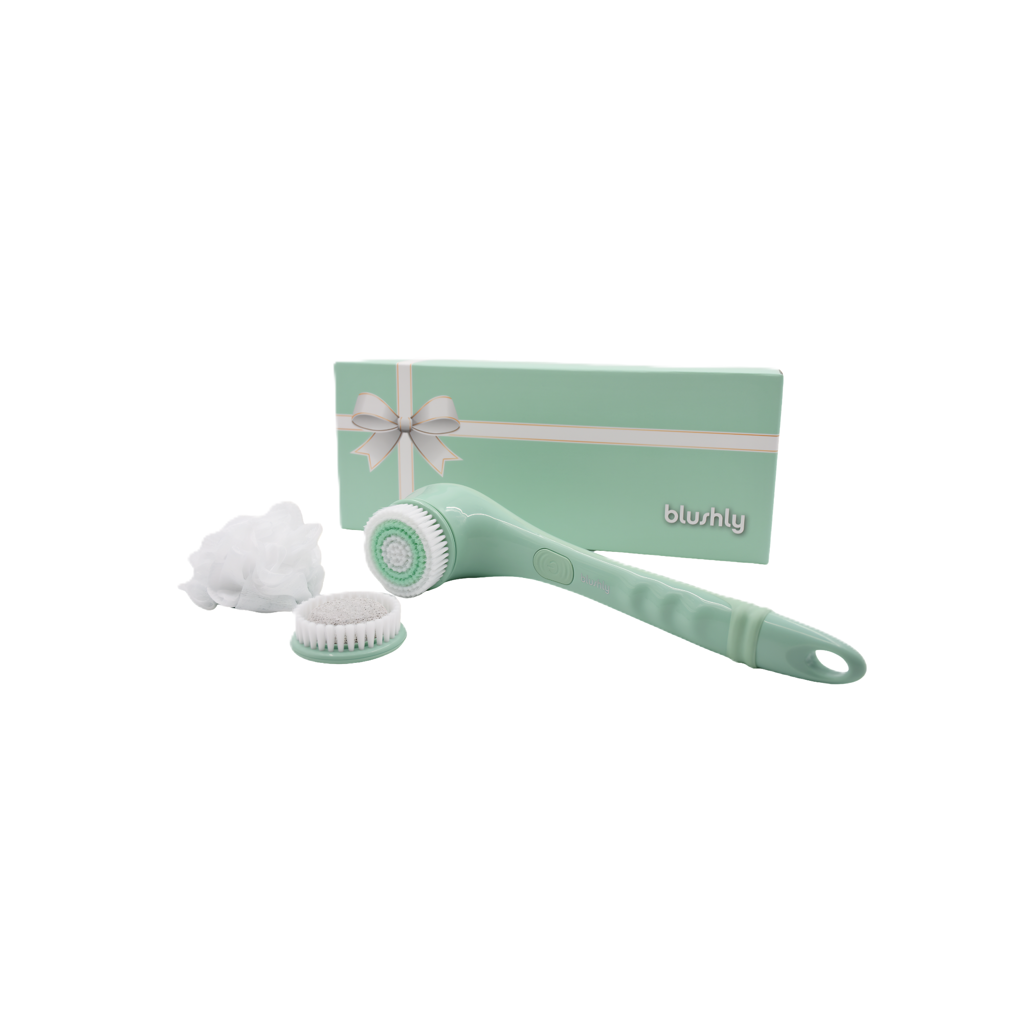 Blushly Cleansing & Exfoliating Body Brush with Heads-Solid Edition #1