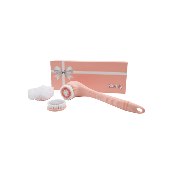 Blushly Cleansing & Exfoliating Body Brush with Heads-Solid Edition #1