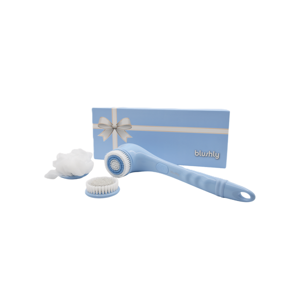 Blushly Cleansing & Exfoliating Body Brush with Heads-Solid Edition #1