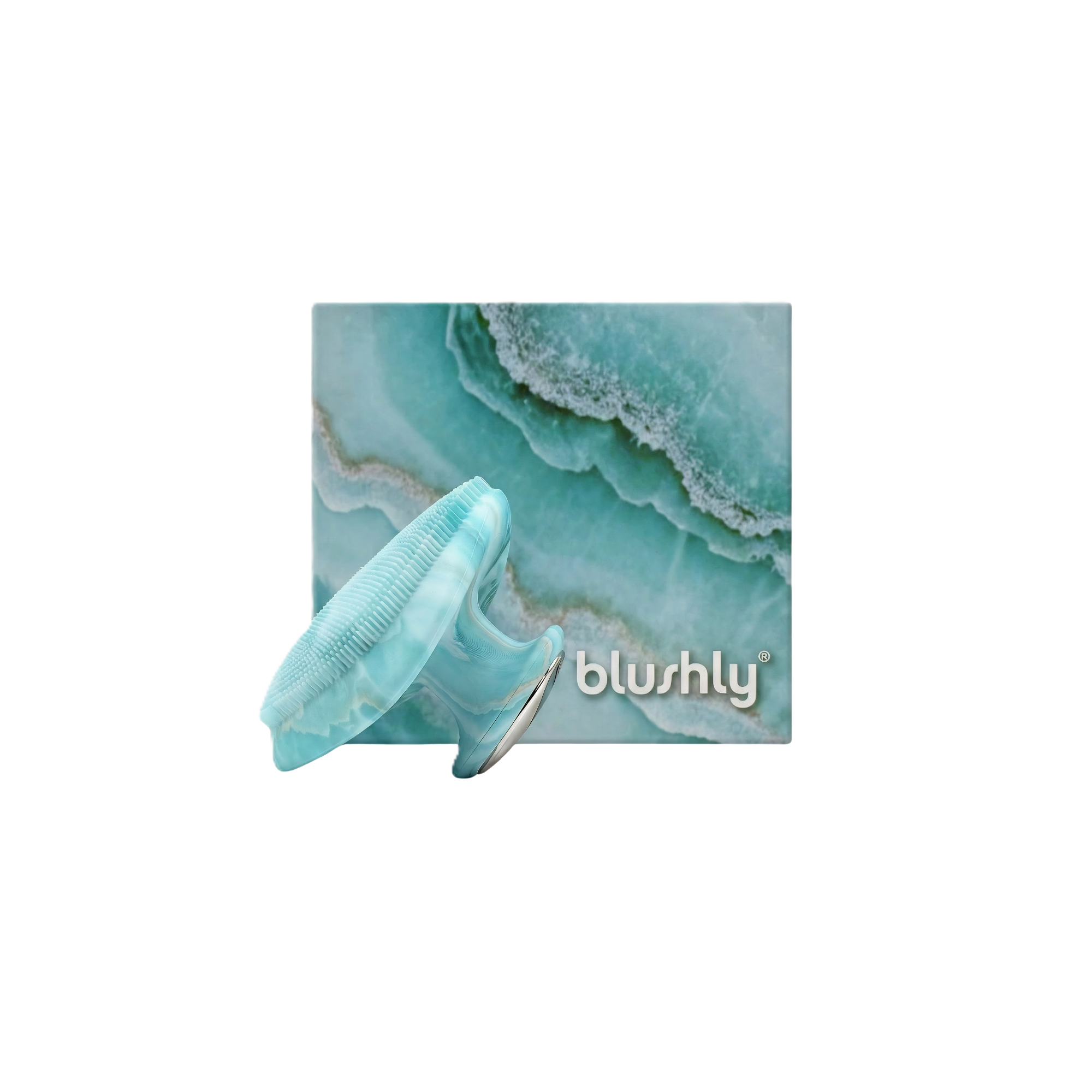 Blushly Palm Silicone Sonic Face & Body Brush with Heat #1