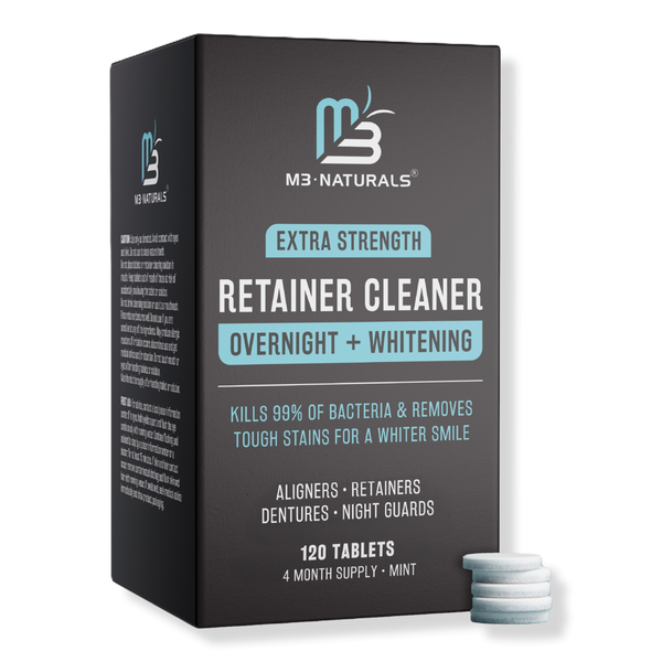 M3 Naturals Mint Overnight + Whitening Retainer Cleaner #1