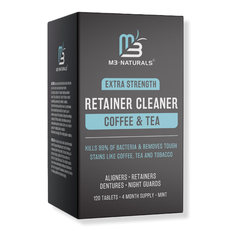 M3 Naturals - Mint Retainer Cleaner Coffee & Tea Stains | Ulta Beauty