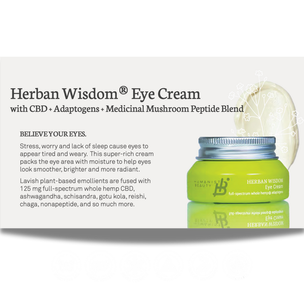 Humanist Beauty Herban Wisdom Eye Cream + Facial Oil #8