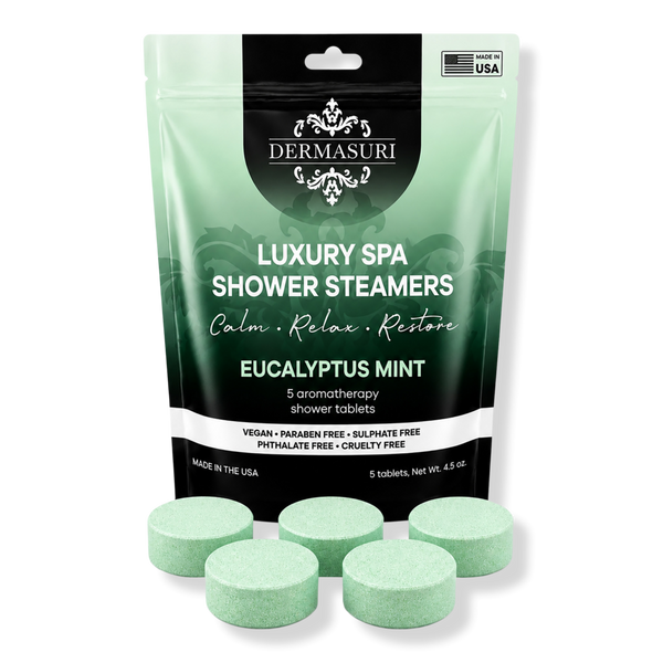 Dermasuri Eucalyptus Mint Shower Steamers Aromatherapy Tablets #1
