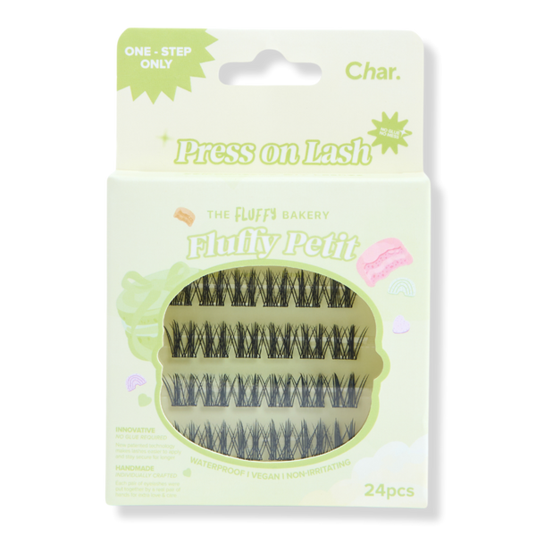Char Cosmetics Pre-Glued Lashes Fluffy Bakery Collection #1