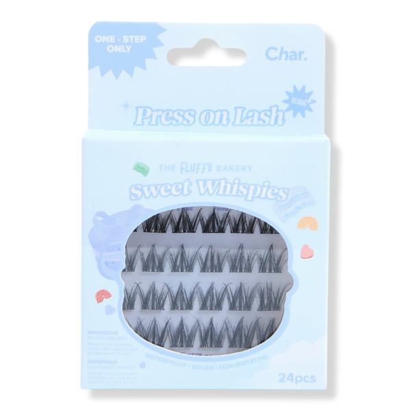 Char Cosmetics Pre-Glued Lashes Fluffy Bakery Collection #1