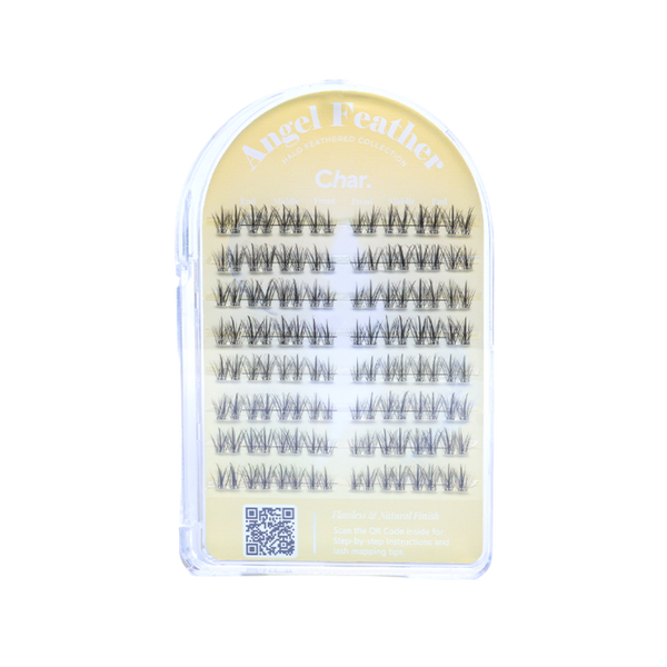 Char Cosmetics Pre-Glued Lashes Halo Feathered Collection #2