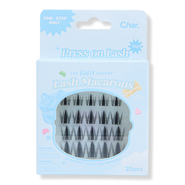 Char Cosmetics Pre-Glued Lashes Fluffy Bakery Collection #1