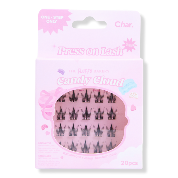 Char Cosmetics Pre-Glued Lashes Fluffy Bakery Collection #1