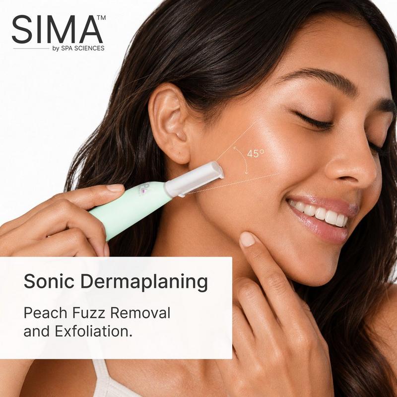 Spa Sciences - Mint SIMA Sonic Dermaplaning Tool | Ulta Beauty