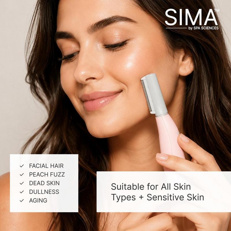 Spa Sciences - Pink SIMA Sonic Dermaplaning Tool | Ulta Beauty