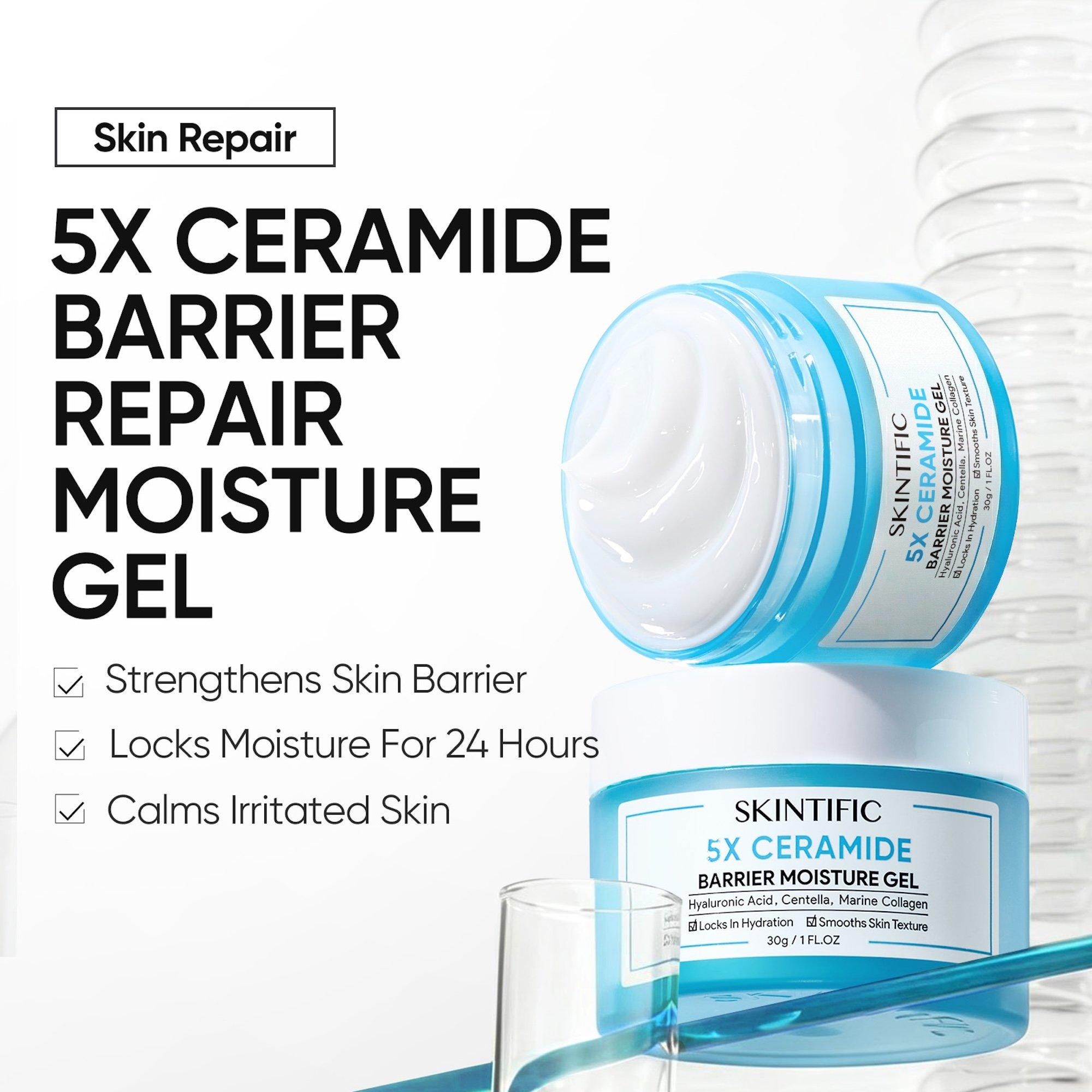 Увлажняющий барьерный гель для лица Skintific 5X Ceramide — фото 2