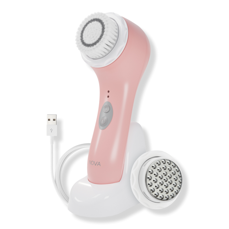 Spa Sciences - Pink NOVA Sonic Facial Cleansing Brush | Ulta Beauty