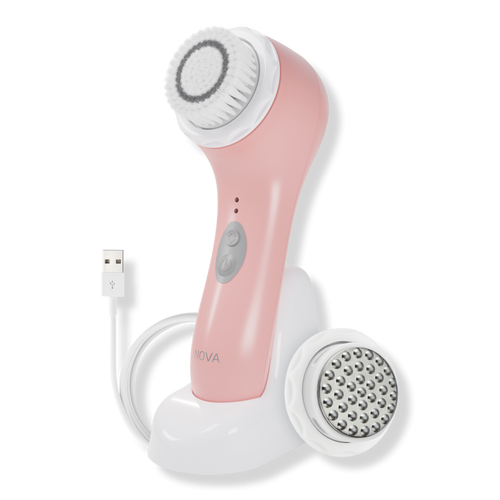 Spa Sciences - Pink NOVA Sonic Facial Cleansing Brush | Ulta Beauty