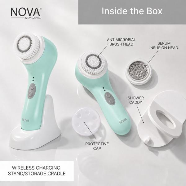 Spa Sciences NOVA Sonic Facial Cleansing Brush #3