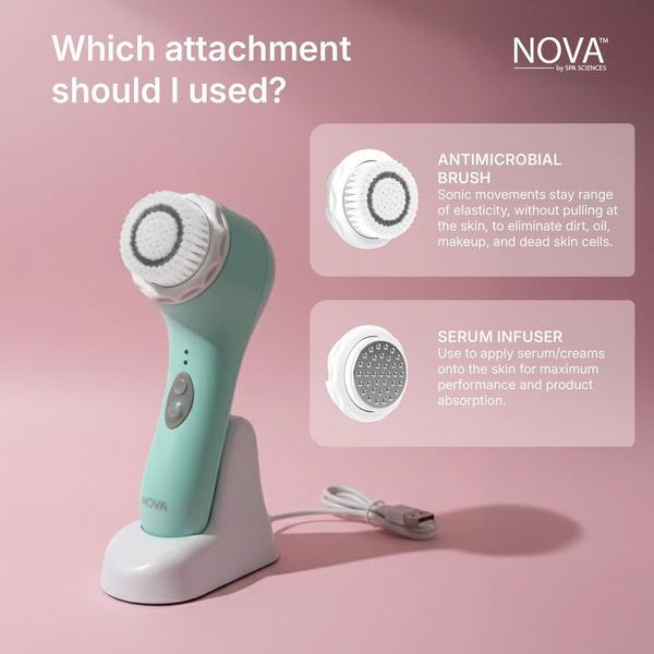 Spa Sciences NOVA Sonic Facial Cleansing Brush #5