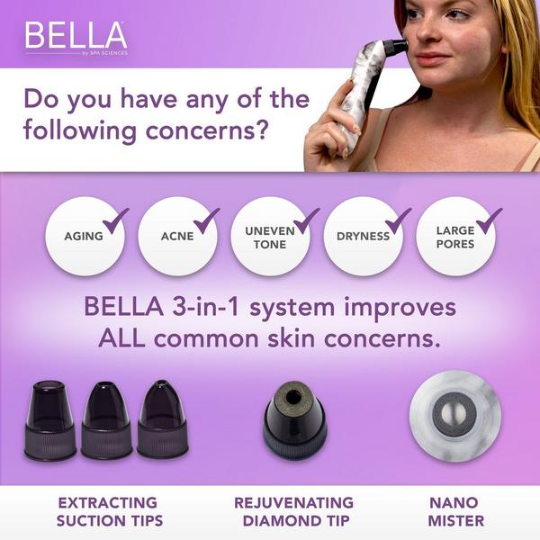 Spa Sciences BELLA 3-in-1 Diamond Tip Microdermabrasion System #5