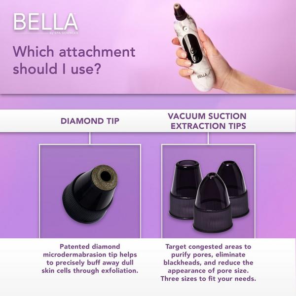 Spa Sciences BELLA 3-in-1 Diamond Tip Microdermabrasion System #6