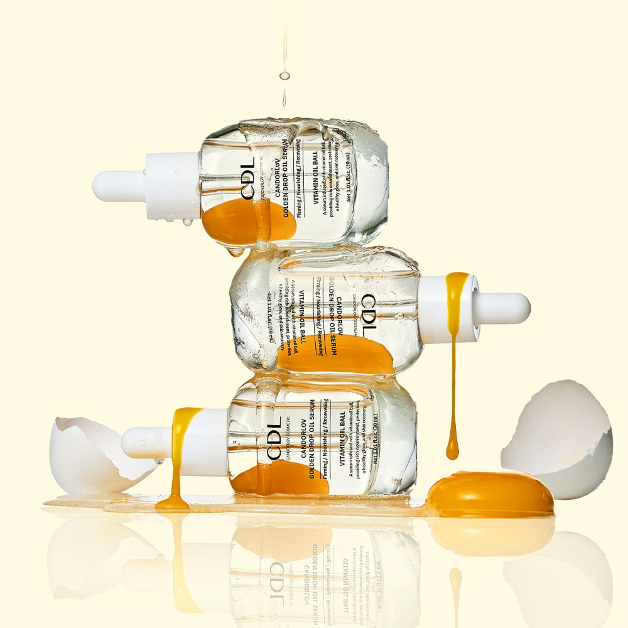 Масляная сыворотка для лица Candorlov Golden Drop с прополисом и маслом облепихи — фото 3
