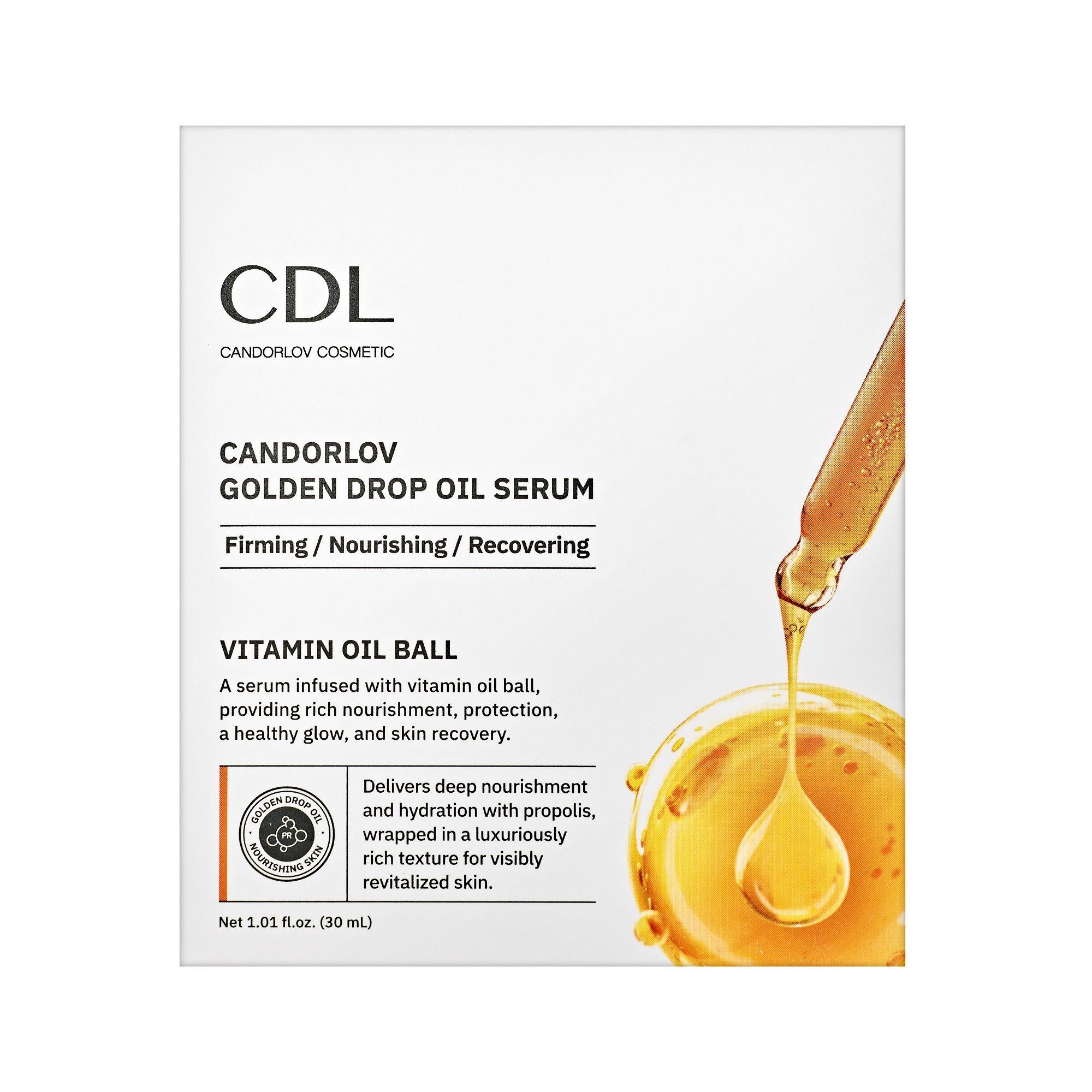 Масляная сыворотка для лица Candorlov Golden Drop с прополисом и маслом облепихи — фото 6