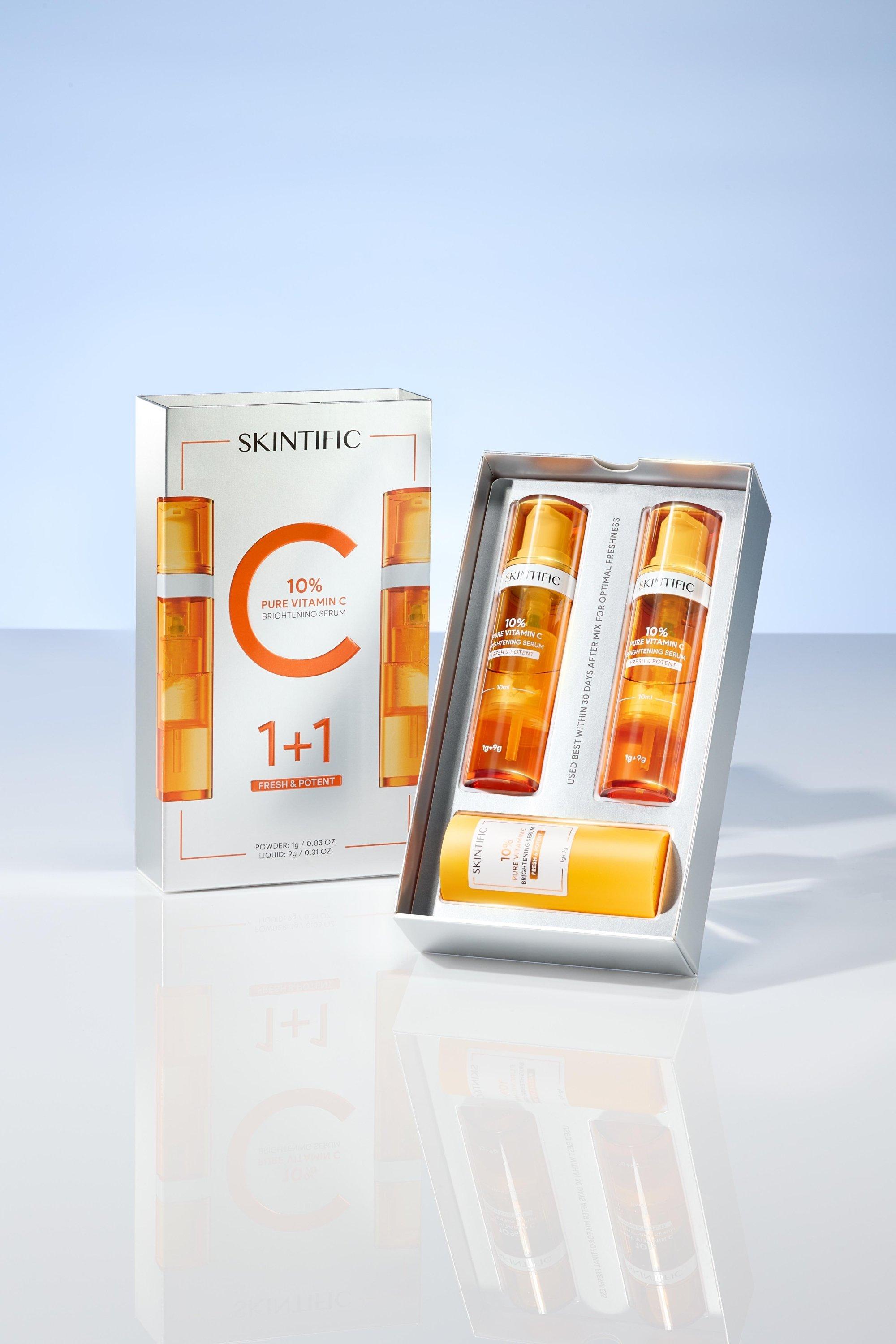 Осветляющая сыворотка с 10% чистого витамина C Skintific — фото 2
