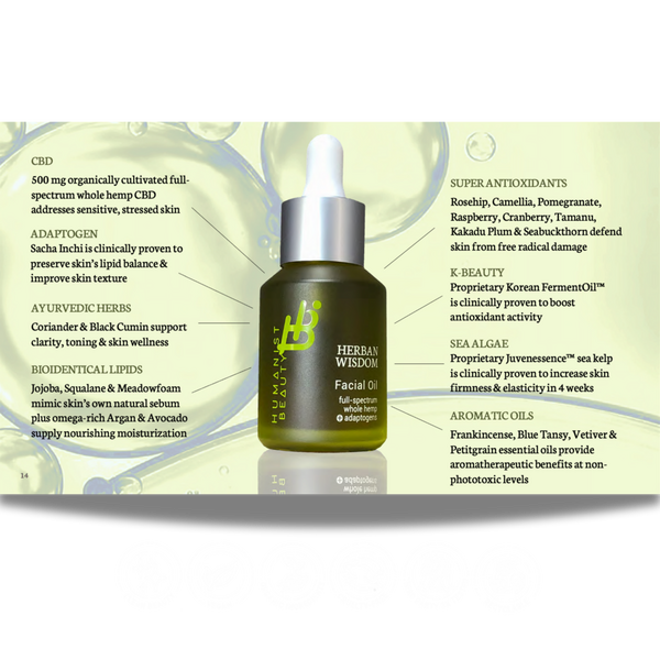 Humanist Beauty Herban Wisdom Facial Oil #6