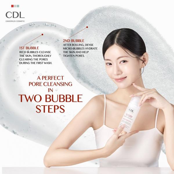 Candorlov Pore Tightening Bubble Face Mask with Peptides & Panthenol #3