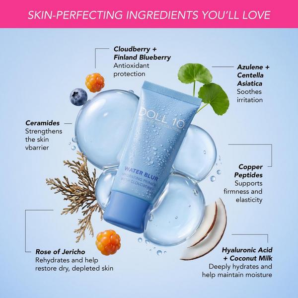 Doll 10 Waterblur Hydrating Primer with Cloudberry #6