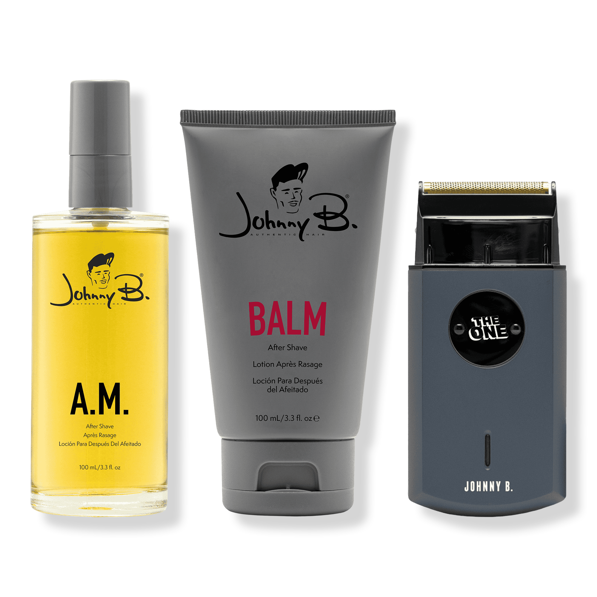 Johnny B. Hair Care Electric Shaver & Aftershave Kit #1