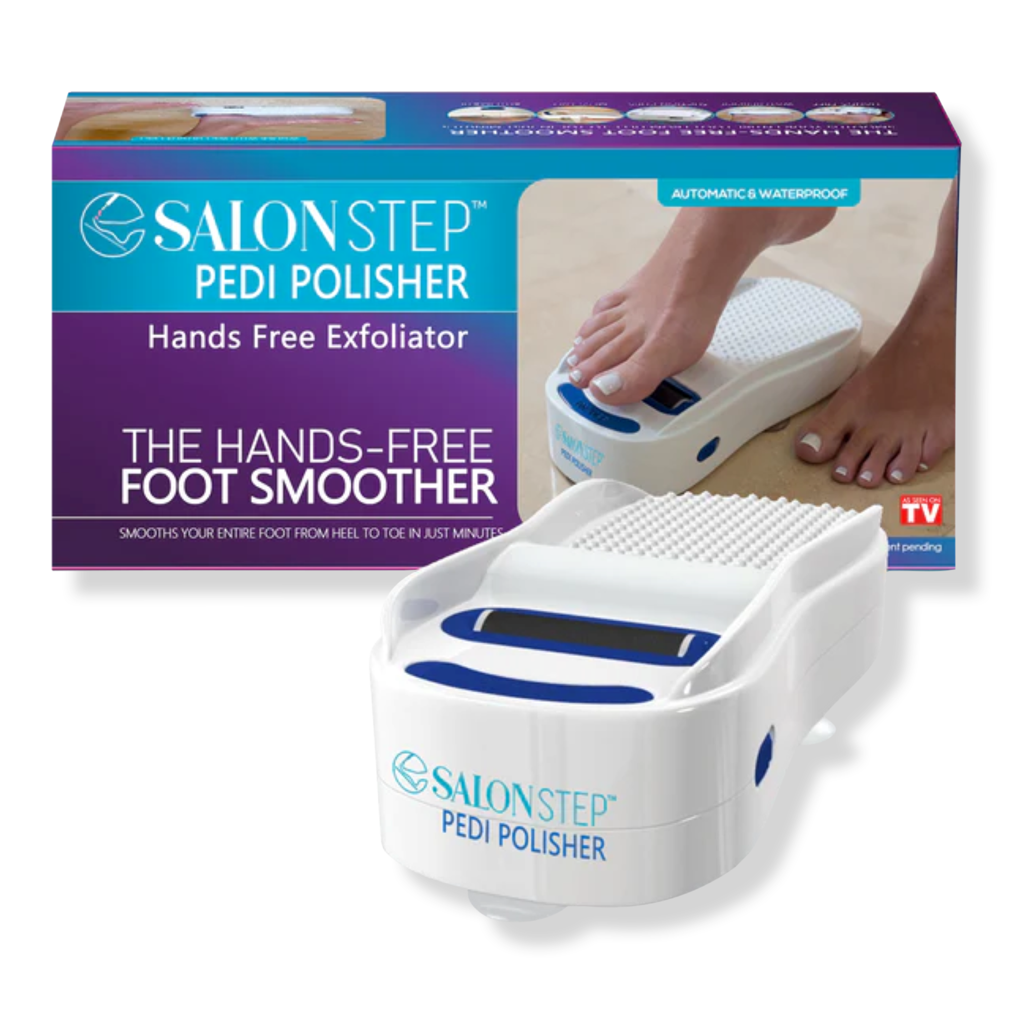 Salon Step 360 Degree Rotating Foot Polisher Waterproof Exfoliating Tool #1