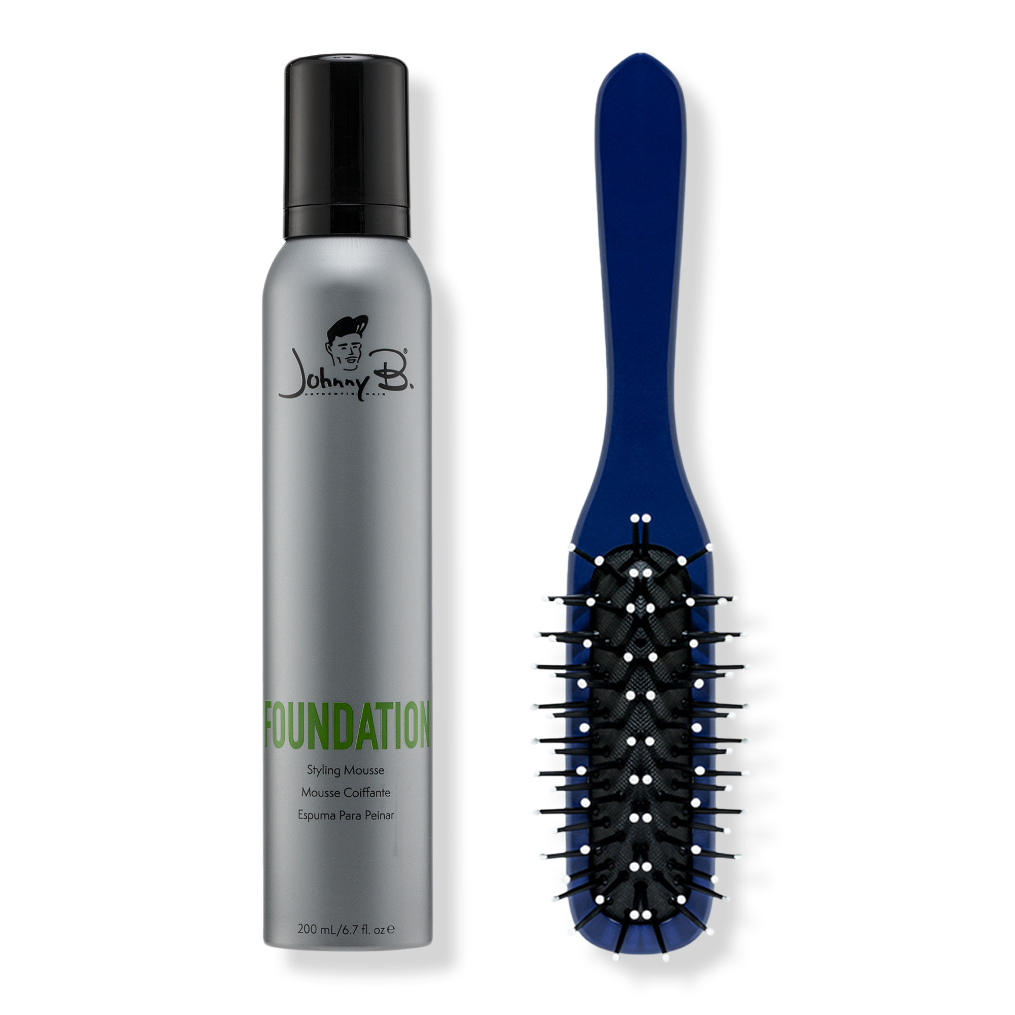 Johnny B. Hair Care Foundation Mousse Styling Bundle #1