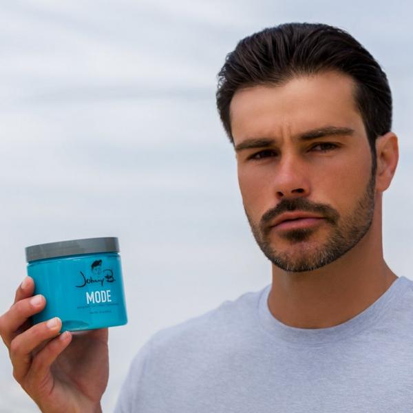 Johnny B. Hair Care Mode Styling Gel & Brush Bundle #2