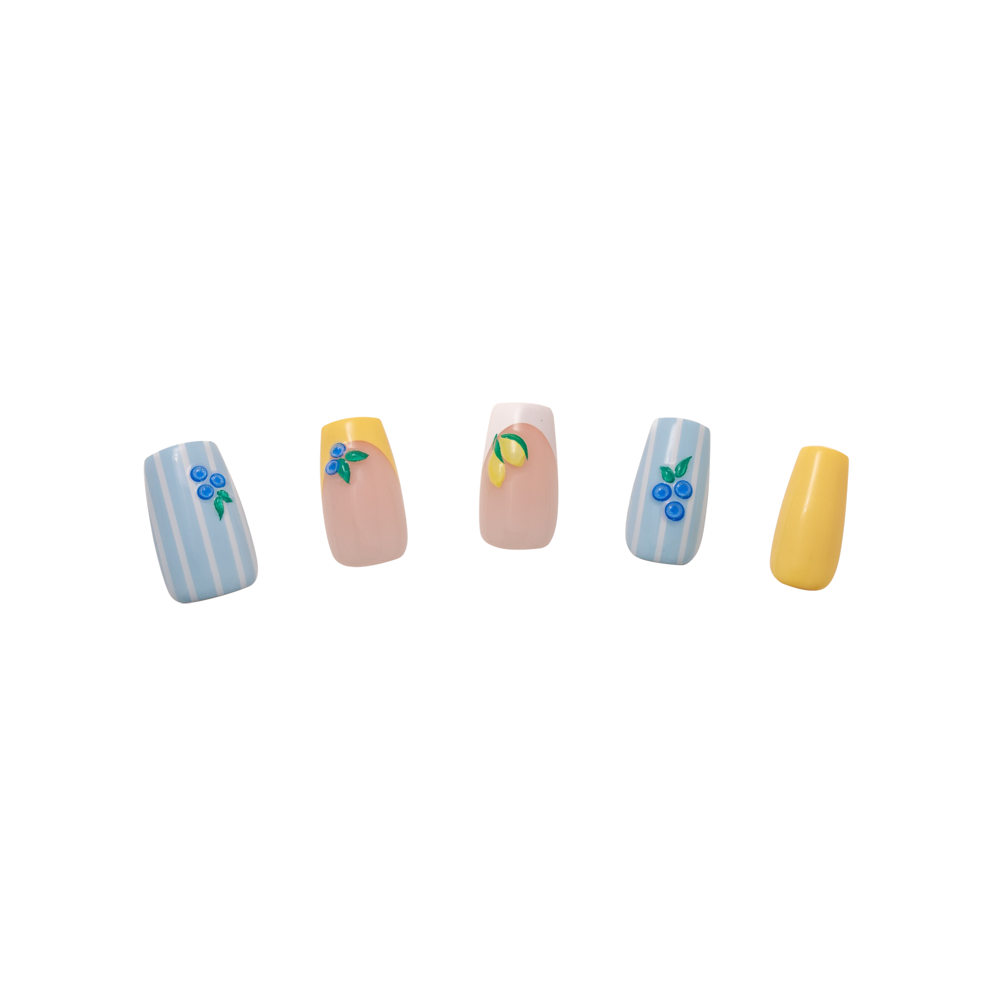 Накладные ногти Nail Reformation Blueberry Lemonade — фото 2