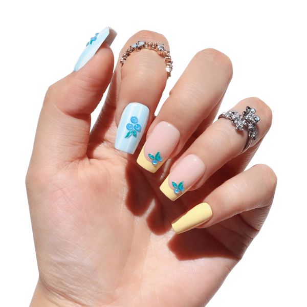 Nail Reformation Blueberry Lemonade Press On Nails #3