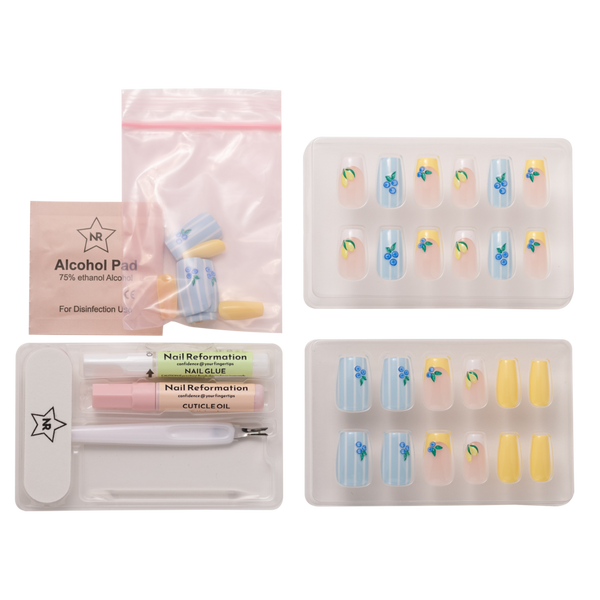 Nail Reformation Blueberry Lemonade Press On Nails #5