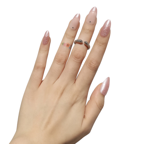 Nail Reformation Rose Quartz Press On Nails #4
