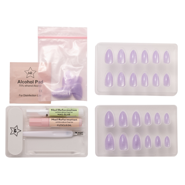 Nail Reformation Lilac Dream Press On Nails #5