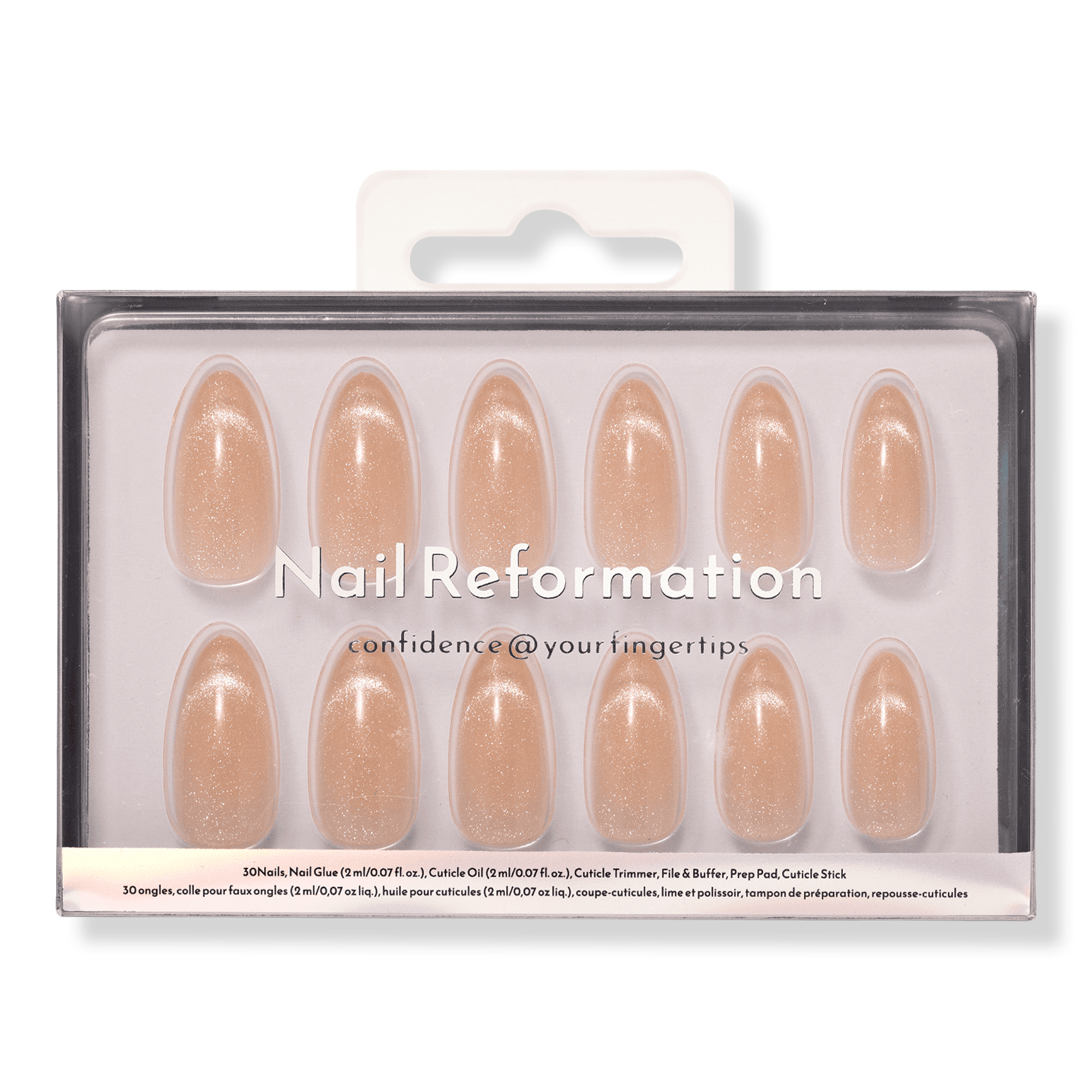 Nail Reformation Champagne Fizz Press On Nails #1