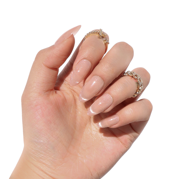 Nail Reformation Champagne Fizz Press On Nails #3