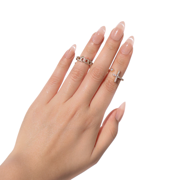 Nail Reformation Champagne Fizz Press On Nails #4