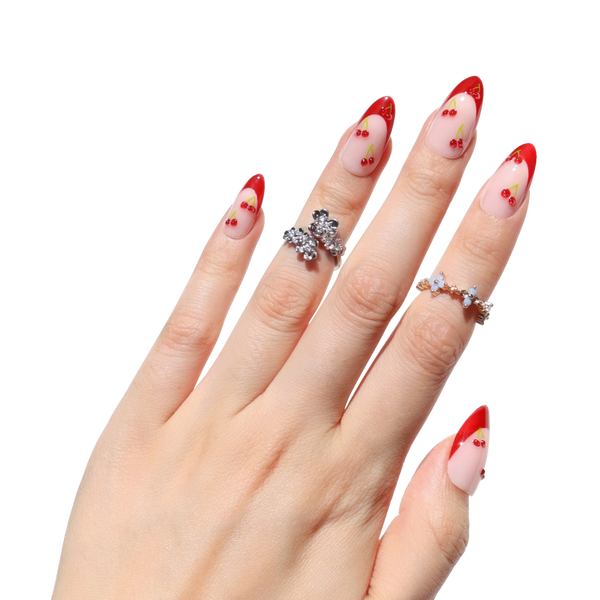 Nail Reformation Cherry Press On Nails #4